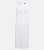 Hooded midi dress