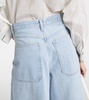 Nolan mid-rise wide-leg jeans