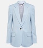 Wool flannel blazer
