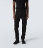 Cotton sateen cargo pants