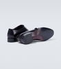Leather monk strap shoes