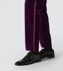 Showcase cotton velvet suit pants