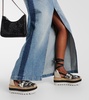 Gaia faux leather espadrille sandals
