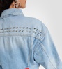 Embellished denim jacket