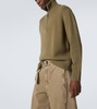 Half-zip cashmere sweater