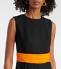Wool cocktail dress