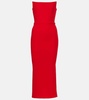 Crêpe corset dress