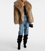 Shearling coat