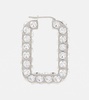 Charlotte embellished hoop earrings