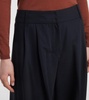 Nichols virgin wool wide-leg pants