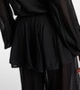 High-rise pants