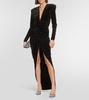 Velvet gown