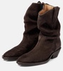 Tabi suede cowboy boots