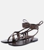 Rita leather thong sandals