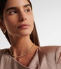 Zoe 18kt gold choker with diamonds