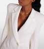 Wool and cashmere blazer dress