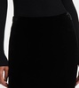 Fluid jersey skirt pants