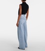 Low Curve mid-rise wide-leg jeans