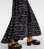 Urbania printed silk maxi dress