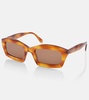 Rectangular sunglasses