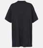 Oversized cotton jersey T-shirt