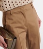 Lince cropped cotton straight pants