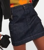 x EmRata Colombo cargo miniskirt 