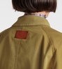 Cropped cotton jacket
