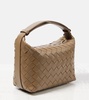 Wallace leather shoulder bag