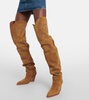 Holly Dakota suede over-the-knee boots