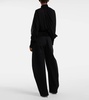 Draped georgette blouse