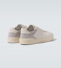 Basket suede and leather sneakers