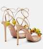 Citrus Punch 105 raffia sandals