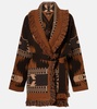 Icon Jacquard cashmere cardigan