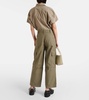 Jericho cropped cotton cargo pants