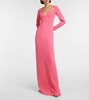 Crêpe gown
