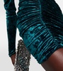 Velvet minidress