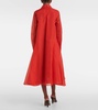 Sissy silk shirt dress