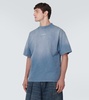 Embroidered cotton jersey t-shirt