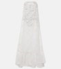 Jacquard maxi dress