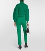 Fuoco cropped wool-blend pants