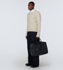 Getaway Intrecciato leather duffel bag