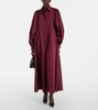 Pucci pleated taffetta maxi dress
