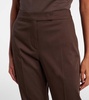 Okra cotton cropped pants