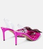 Crystal Margarita slingback pumps