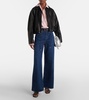  Dame Jean No Cuff high-rise wide-leg jeans