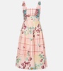 Miramar Prado linen midi dress
