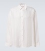 Striped jacquard shirt