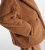Dramma wool and silk teddy jacket