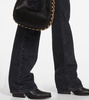 Low-rise straight jeans